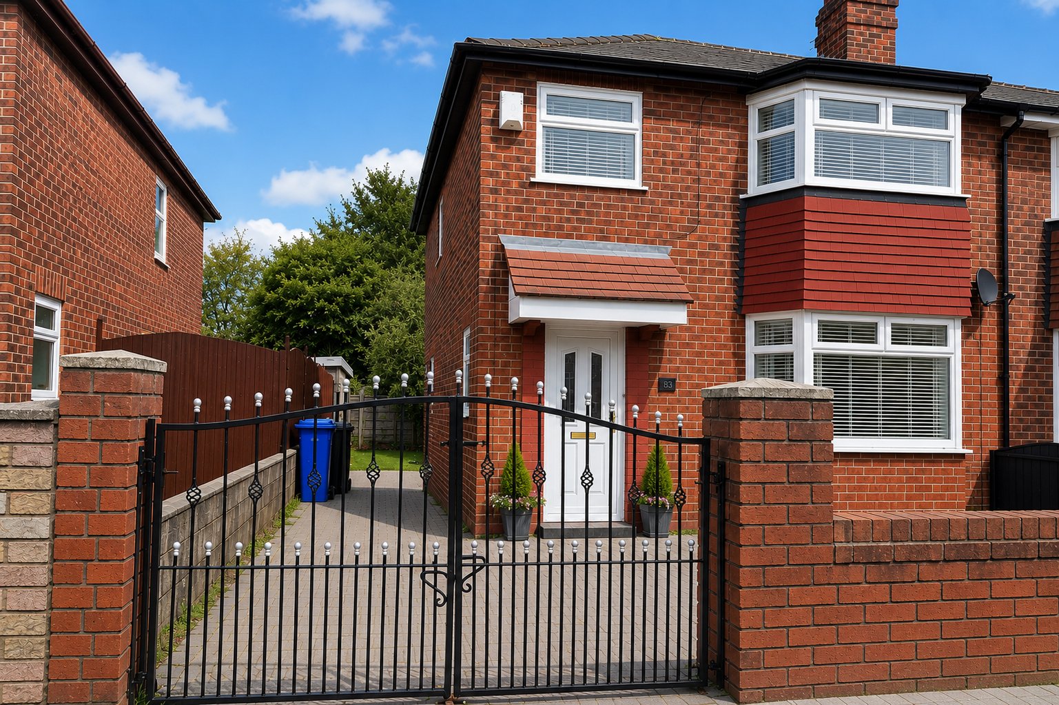 Front of Amy's House, Warrington