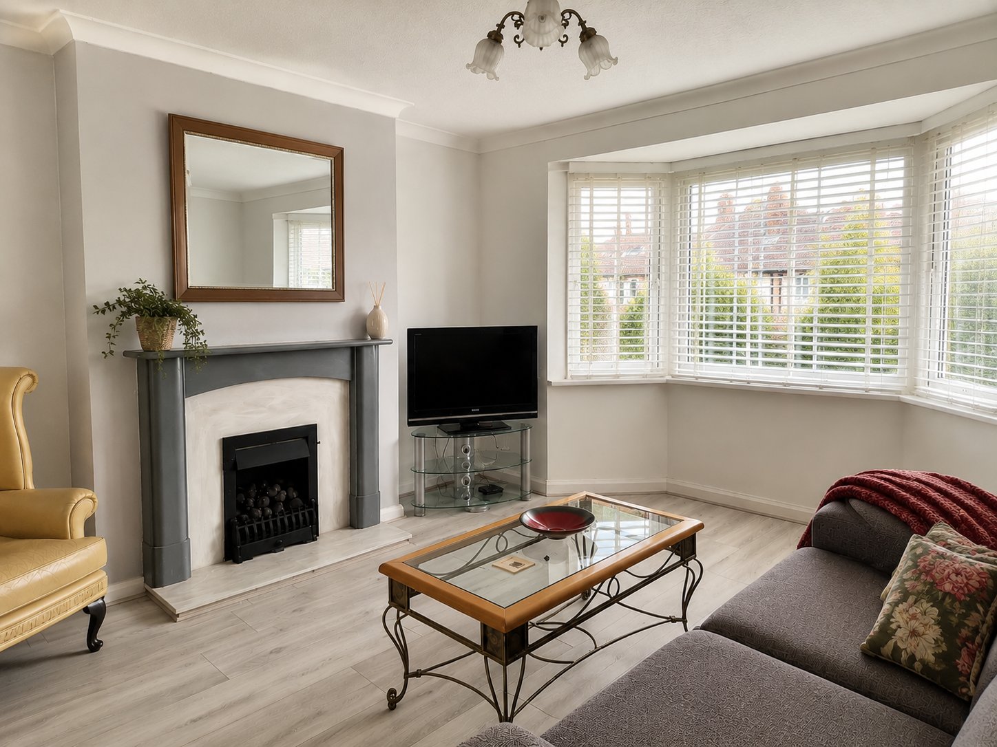 Living room at Amy's House, Warrington